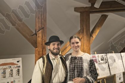 foto dincolo de monumente alex puha si miriam sopon studenti la arhitectura restaurare ne impartasesc povestea unor cladiri uitate din livezile si prundu bargaiului