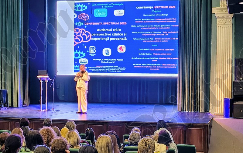 foto video conferinta spectrum 2026 la bistrita fiti liberi sa va exprimati dupa cum doriti urmariti va visele indiferent cat de mari sau mici sunt
