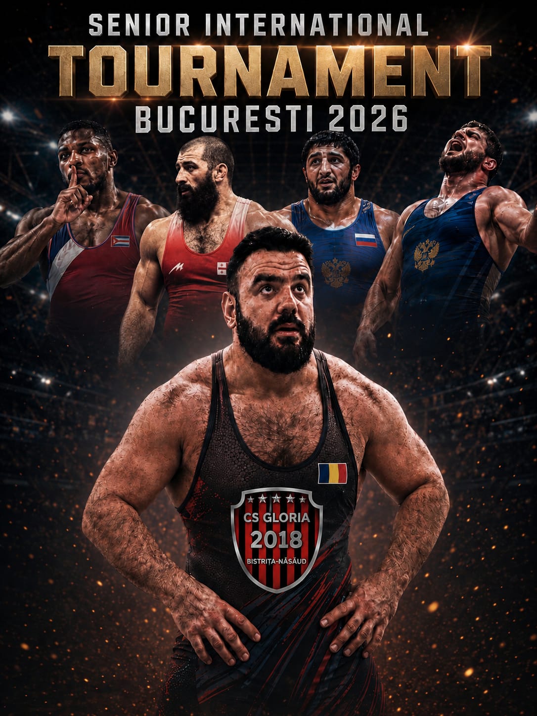 Bogdan Solderea pe podium la o competitie prestigioasa de wrestling Dedic premiul maestrilor mei si copiilor pe care ii antrenez