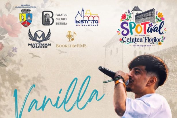 Ce activitati avem in weekendul acesta la Bistrita Vanilla si Nicole Cherry vor crea o atmosfera speciala la SPOTival iar Bistrita se remarca prin oameni cu viziune curaj si initiativa