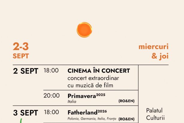 Concert Ada Milea expozitie Vioara Dinu si discutii cu Vlad Petri si invitati speciali la Festivalul International de Film PASAJEProgramul detaliat