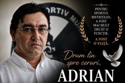 DOLIU in lumea sportului bistritean A decedat Adrian Moldovan directorul CSM Bistrita Un lider respectat un sprijin constant pentru tineri un adevrat sustinator al performantei