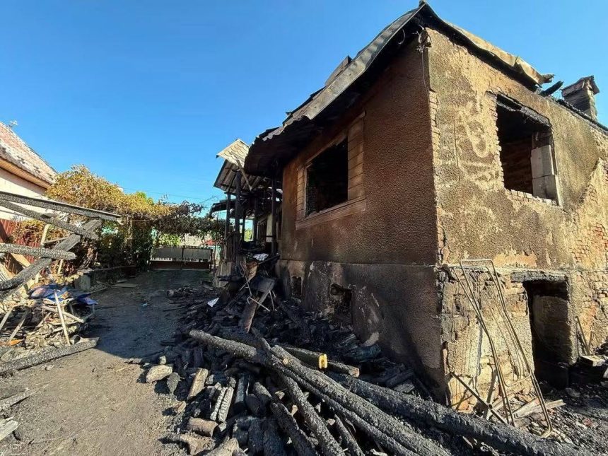 Doru Sas primarul comunei Salva Avem nevoie de ajutor doar pentru doua dintre cele patru case care au fost distruse de incendiu