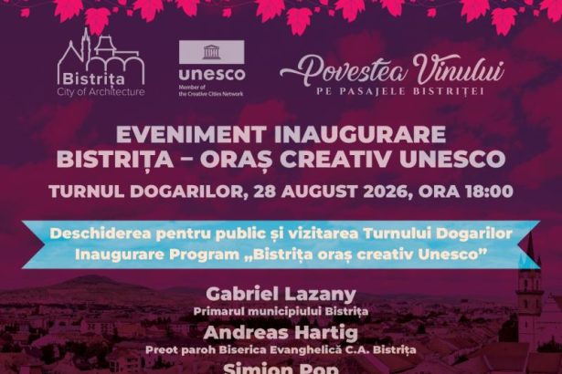 Eveniment istoric la Turnul Dogarilor Lansarea oficiala a Programului Bistrita