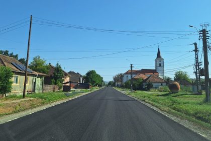 FOTO Lucrari pe DN 15A spre Mures Declaratiile lui Nicolae Gavriloaie directorul Sectiei Drumuri Nationale Bistrita Nasau