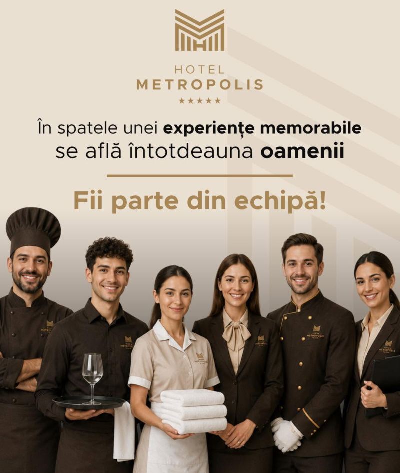 Locuri de munca disponibile in Bistrita la Hotel Metropolis Supercom si Clinica Sanovil Se cauta asistent medical si inginer de proiectare
