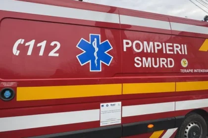 Accident pe DN 17. Mașina a chemat pompierii prin eCall, de urgență, în Șintereag