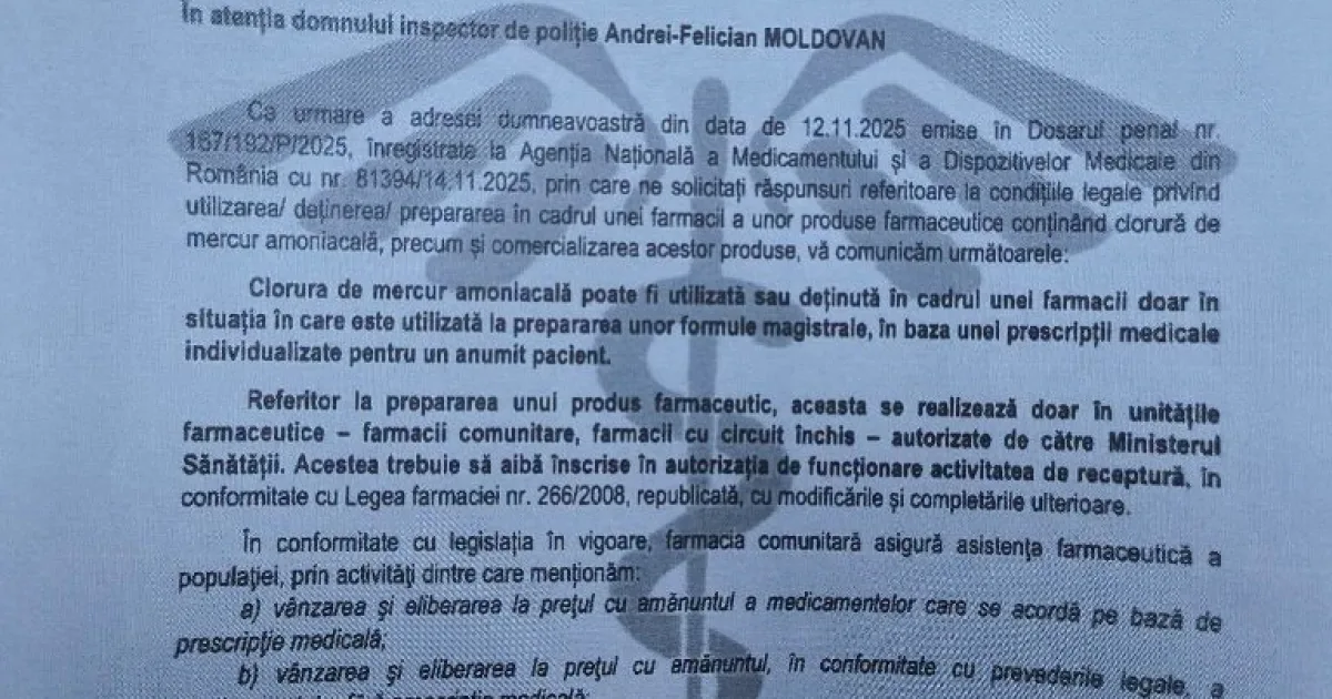 ANM: crema Ancăi Cârcu se vinde doar în farmacii