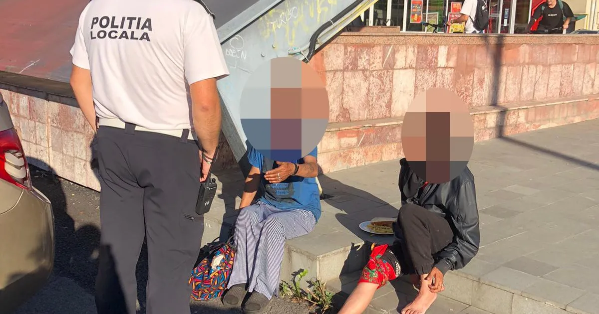 Aproape 40 de cerșetori, sancționați la Bistrița. Jumătate provin din alte localități