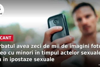 Bărbat din Lechința, cu zeci de mii de imagini cu minori în ipostaze sexuale