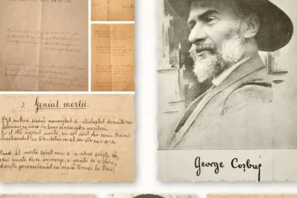 Bistrița la pas. Statuile orașului: George Coșbuc, monumentul din parcul municipal