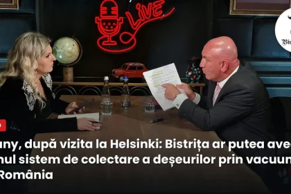 Bistrița pregătește primul sistem subteran de transport al gunoiului