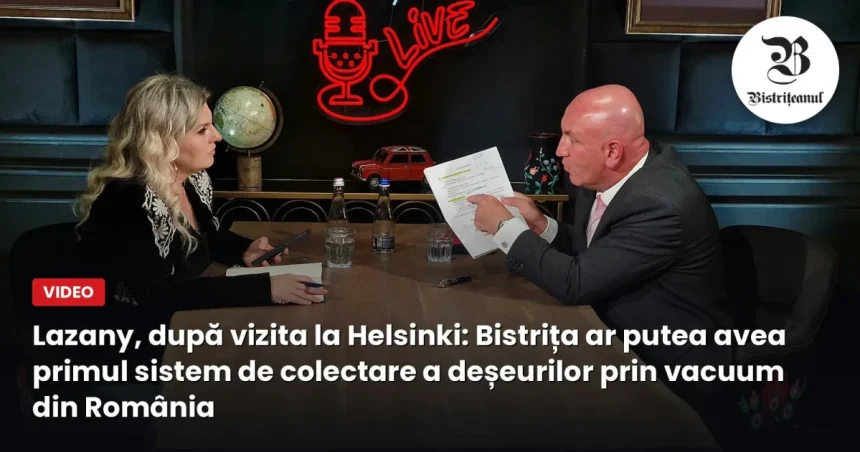 Bistrița pregătește primul sistem subteran de transport al gunoiului