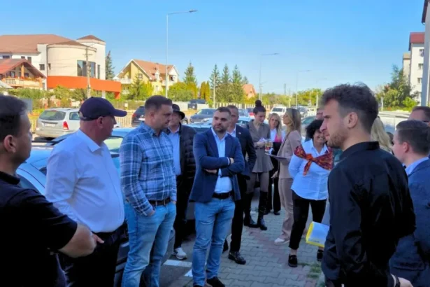 Finlandezii evaluează la Bistrița colectarea deșeurilor prin conducte subterane cu vacuum