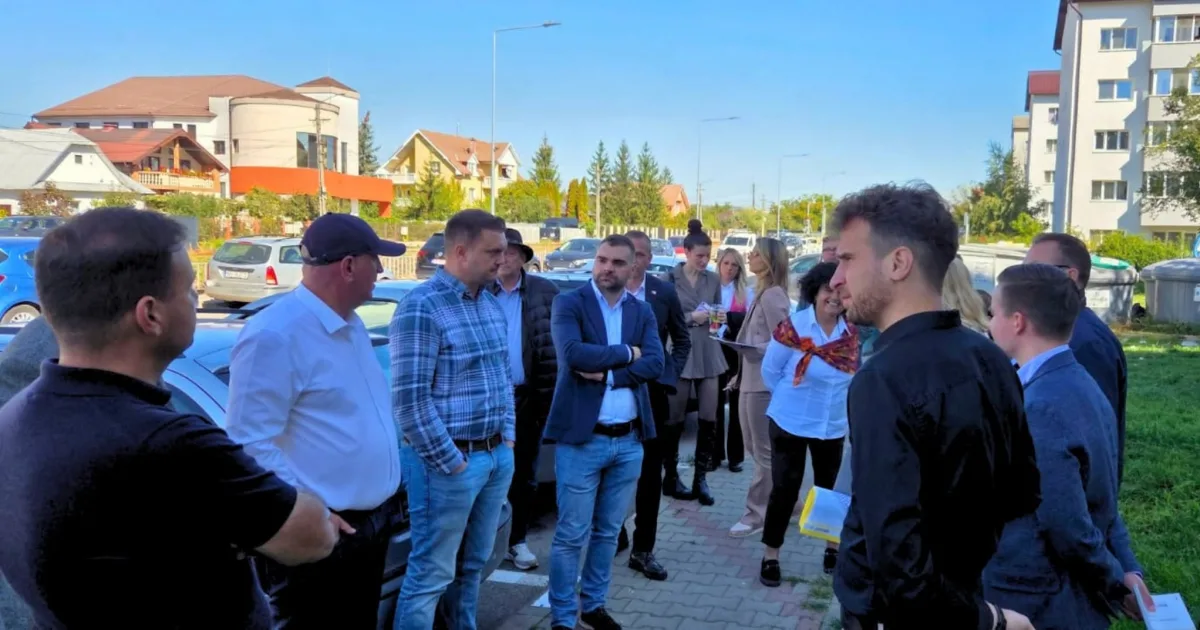 Finlandezii evaluează la Bistrița colectarea deșeurilor prin conducte subterane cu vacuum
