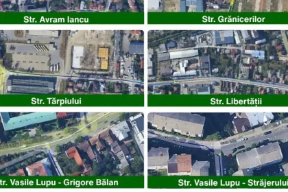 Lucrările la rețeaua de apă și canalizare închid 5 intersecții și 4 străzi din Bistrița