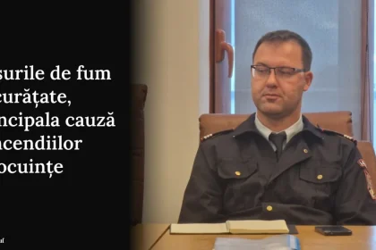 Pompierii: curățați coșurile de fum! Zeci de locuințe incendiate într-o lună