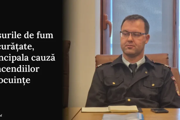 Pompierii: curățați coșurile de fum! Zeci de locuințe incendiate într-o lună