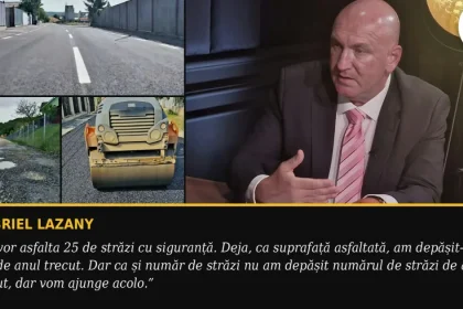 Primarul Lazany: 25 de străzi vor fi asfaltate anul acesta! Am depășit suprafața din 2025