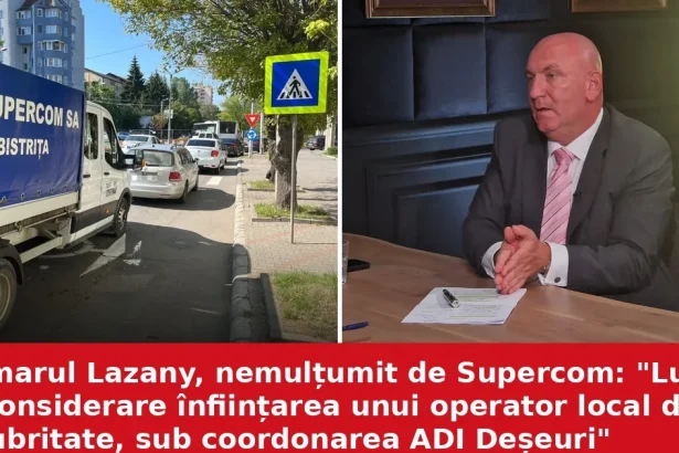 Primarul Lazany ia în calcul un operator local de salubritate din cauza Supercom