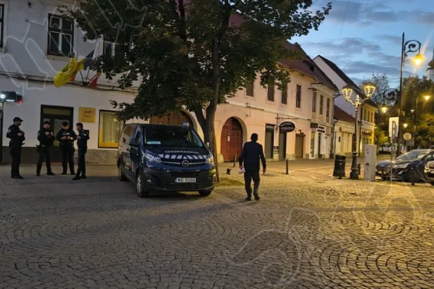 Protest în Bistrița: parastas pentru copacii care vor dispărea