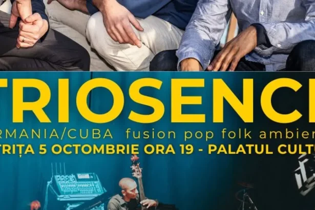 Trio-ul TRIOSENCE, apreciat în jazzul german contemporan, concertează la Bistrița