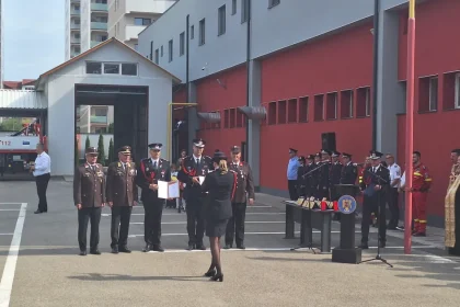 Ziua Pompierilor din România, sărbătorită la Bistrița alături de colegi din Austria!