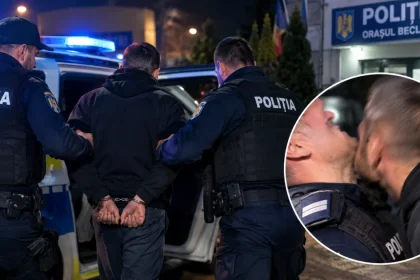 A lovit un polițist și a atacat autospeciala după ce a amenințat o tânără