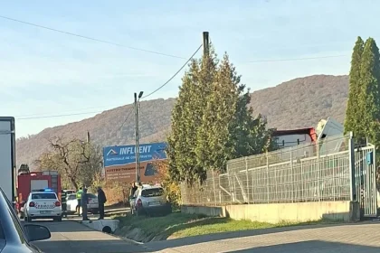 Accident la Viișoara: o victimă transportată la spital