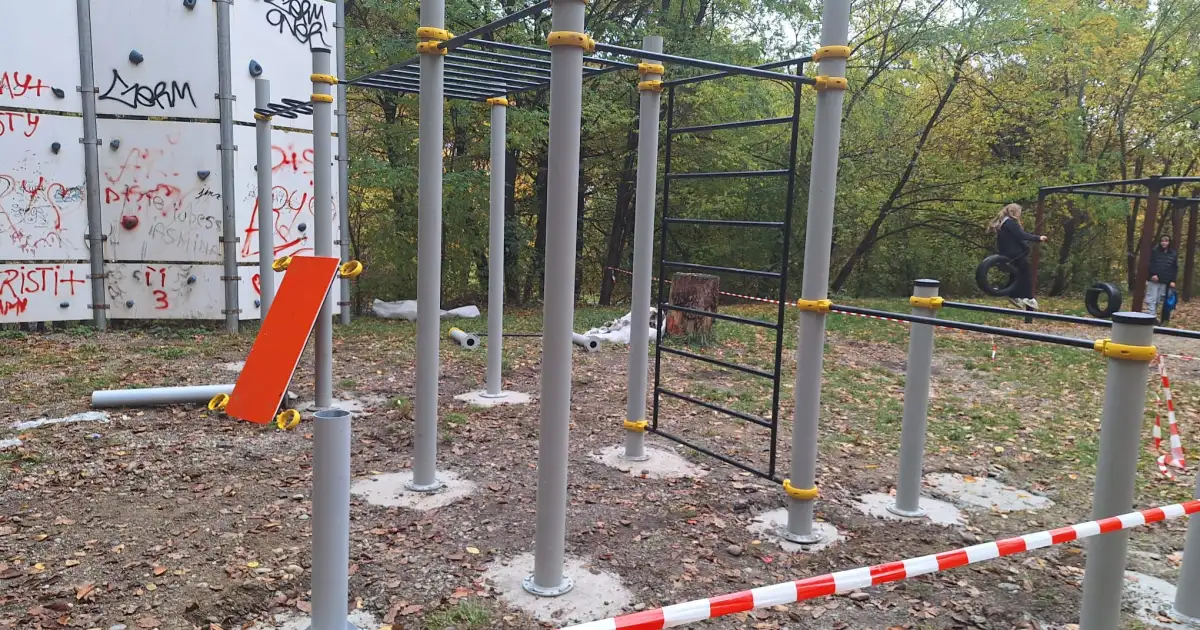 Aparate noi de fitness în Pădurea Schullerwald: sport gratuit în aer liber
