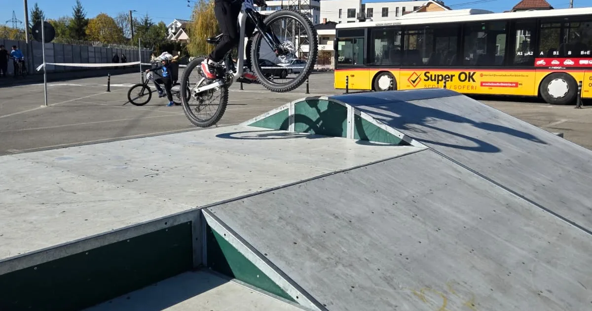 Bicicliștii bistrițeni, la a cincea ediție Pump Track Challenge