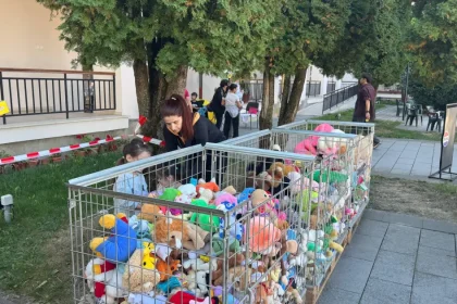 FOTO/VIDEO – „Mușuroi” de oameni la Târgul de Purici: bistrițenii caută comori chilipir