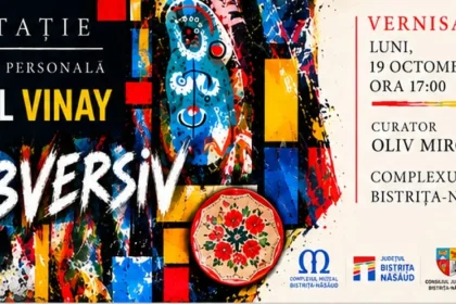 Michel Vinay: incursiune explozivă în DADA, la Muzeul Bistrița