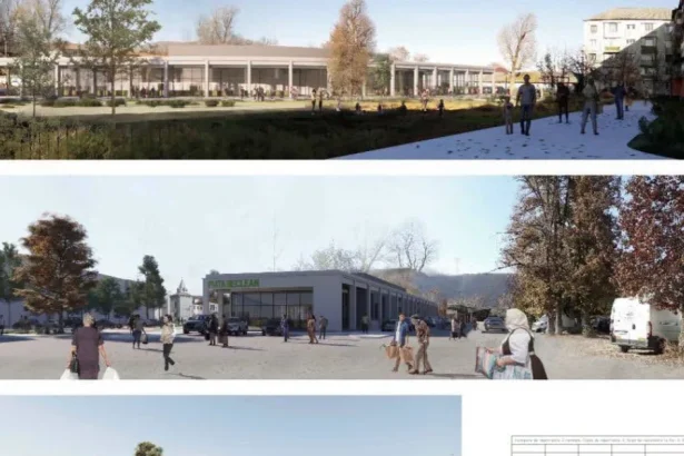 Piață agroalimentară de 7 milioane de euro, construită la Beclean