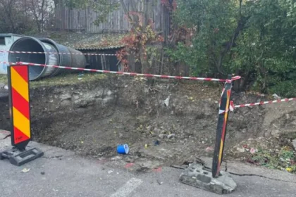 Primăria Bistrița, după accident: toleranță zero la nesiguranță pe șantiere