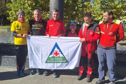 Ștafeta Veteranilor Invictus a ajuns la Bistrița. Dimineață pornește spre Dej