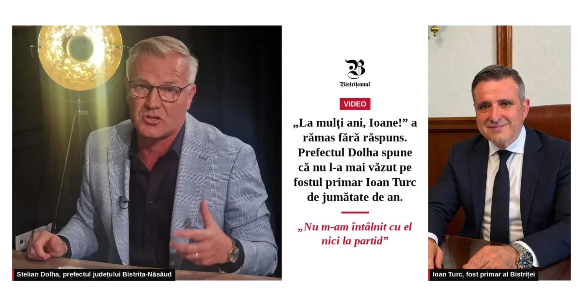 Unde a dispărut fostul primar Ioan Turc? Prefectul Dolha: Nu l-am văzut de jumătate de an